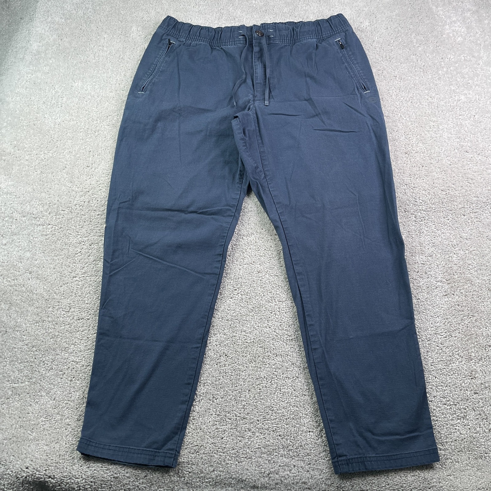 Ll Bean Pants Mens Large Blue Explorer Ripstop Comfort Waist Hiking Outdoors